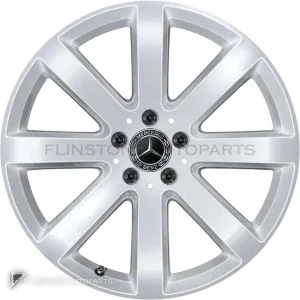 ล้อแท้ Mercedes-Benz 8 Spoke ขอบ 19 นิ้ว รุ่น 247-19 สี Vanadium Silver
