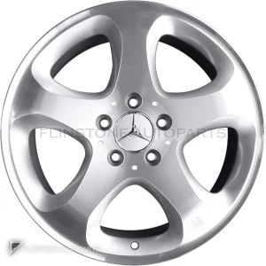 ล้อแท้ Mercedes-Benz Alhena ขอบ 17 นิ้ว รุ่น 210-17 สี Standard Silver with High Sheen