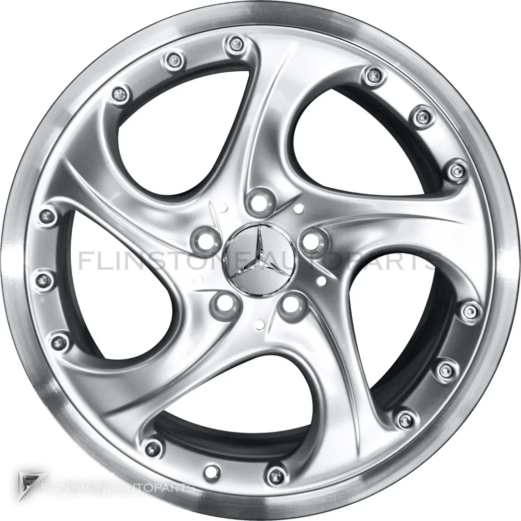 ล้อแท้นำเข้า Mercedes-Benz Alioth ขอบ 18 นิ้ว รุ่น 215-18 สี Sterling Silver