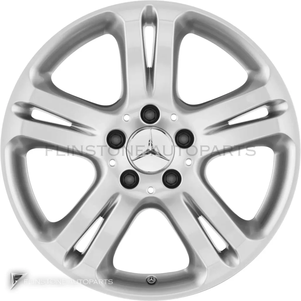 ล้อแท้นำเข้า Mercedes-Benz Almach ขอบ 17 นิ้ว รุ่น 221-17 สี Sterling Silver