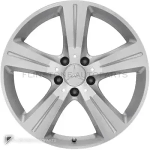 ล้อแท้ Mercedes-Benz Almuredin ขอบ 18 นิ้ว รุ่น 203-18 สี Titanium Silver with High Sheen
