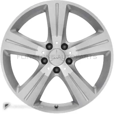 ล้อแท้นำเข้า Mercedes-Benz Almuredin ขอบ 18 นิ้ว รุ่น 203-18 สี Titanium Silver with High Sheen