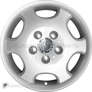 ล้อแท้ Mercedes-Benz Alrami ขอบ 15 นิ้ว รุ่น 124-15 สี Standard Silver