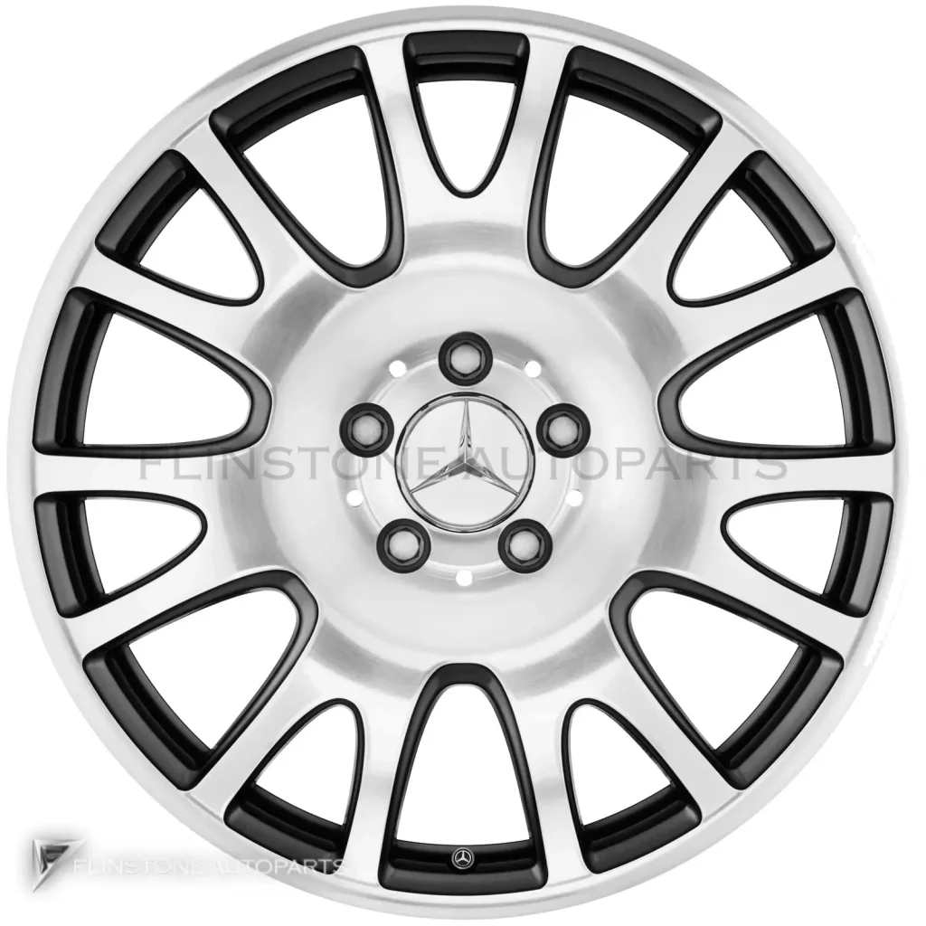 ล้อแท้นำเข้า Mercedes-Benz Alresha ขอบ 18 นิ้ว รุ่น 211-18 สี Himalaya Grey with High Sheen