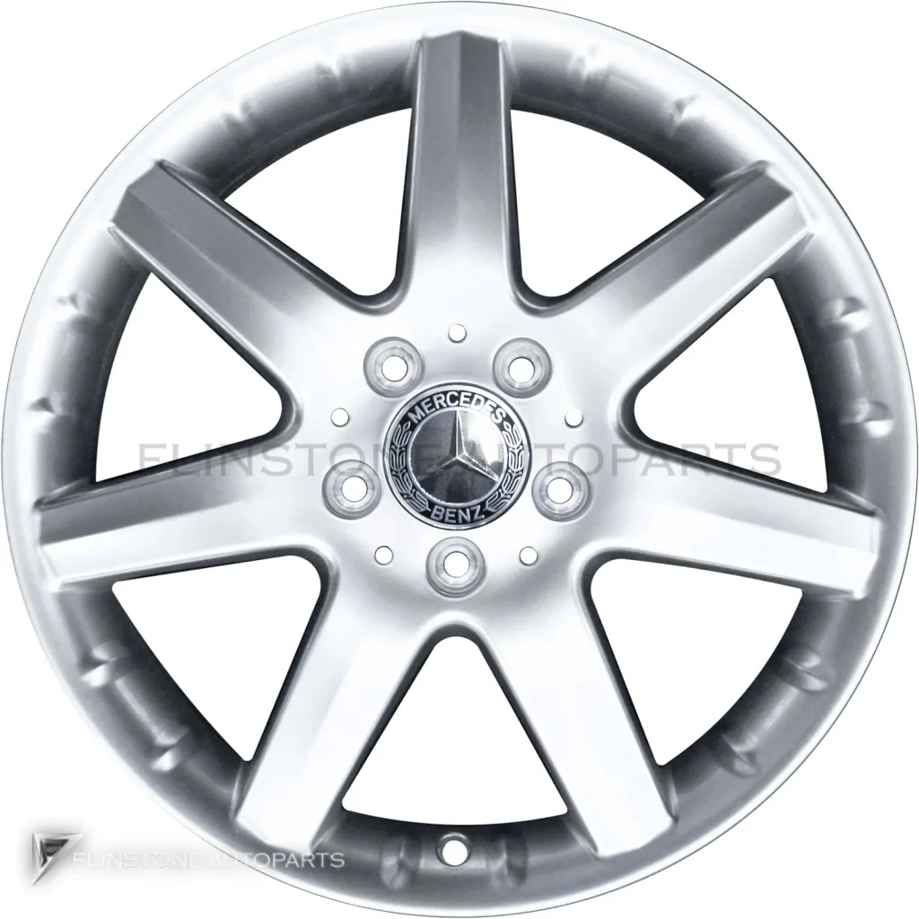 ล้อแท้นำเข้า Mercedes-Benz Alshain ขอบ 17 นิ้ว รุ่น 168-17 สี Sterling Silver