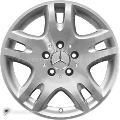 ล้อแท้นำเข้า Mercedes-Benz Ankaa ขอบ 16 นิ้ว รุ่น 211-16 สี Titanium Silver with High Sheen