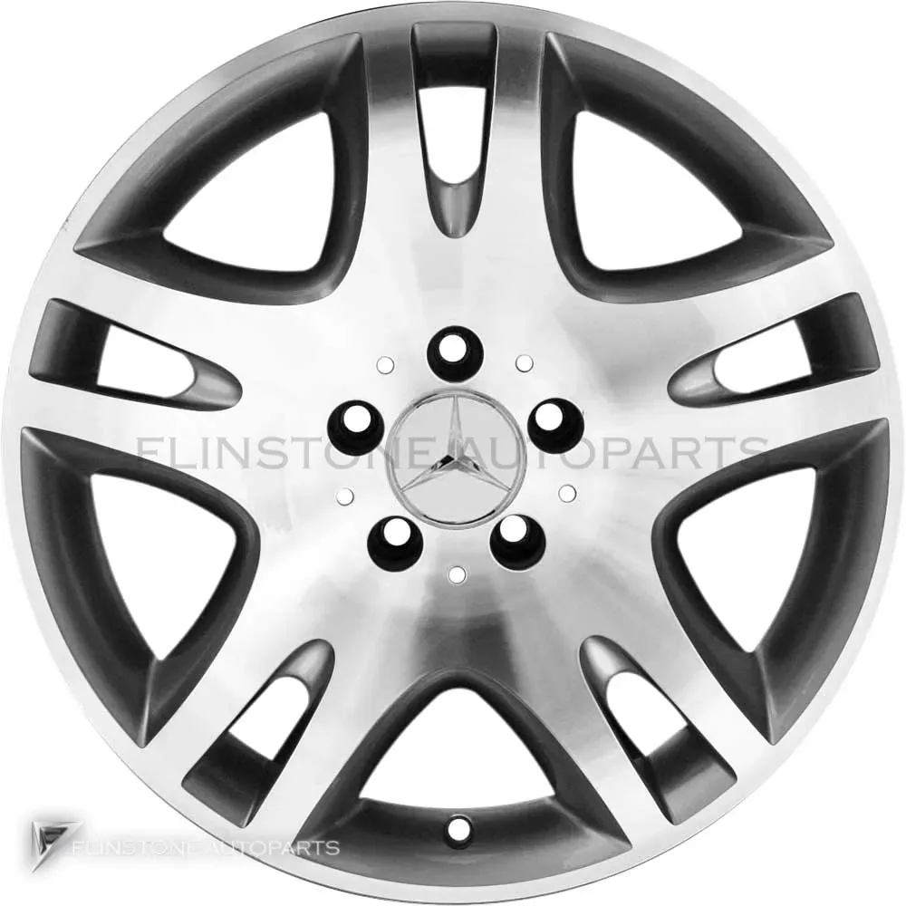 ล้อแท้นำเข้า Mercedes-Benz Ankaa ขอบ 17 นิ้ว รุ่น 211-17 สี Standard Silver with High Sheen