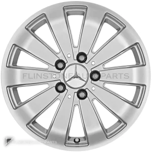 ล้อแท้ Mercedes-Benz Anshan ขอบ 16 นิ้ว รุ่น 169-16 สี Sterling Silver