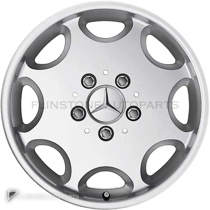 ล้อแท้นำเข้า Mercedes-Benz Deneb ขอบ 15 นิ้ว รุ่น 210-15 สี Standard Silver