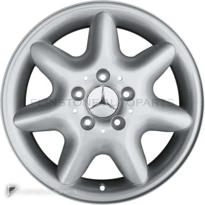 ล้อแท้ Mercedes-Benz Elnath ขอบ 15 นิ้ว รุ่น 203-15 สี Standard Silver