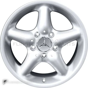 ล้อแท้ Mercedes-Benz Erakis ขอบ 15 นิ้ว รุ่น 210-15 สี Standard Silver