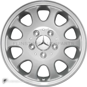ล้อแท้ Mercedes-Benz Gienah ขอบ 16 นิ้ว รุ่น 168-16 สี Standard Silver