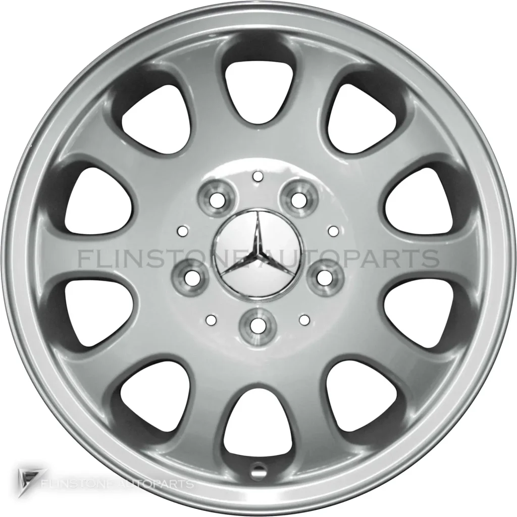 ล้อแท้นำเข้า Mercedes-Benz Gienah ขอบ 15 นิ้ว รุ่น 168-15 สี Standard Silver