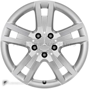 ล้อแท้ Mercedes-Benz Khotrima ขอบ 17 นิ้ว รุ่น 207-17 สี Titanium Silver with High Sheen