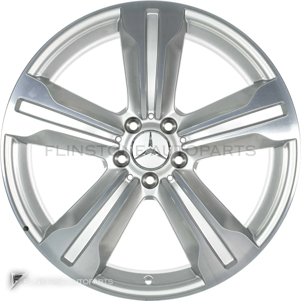 ล้อแท้นำเข้า Mercedes-Benz Kiyali ขอบ 20 นิ้ว รุ่น 221-20 สี Titanium Silver