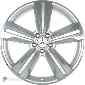 ล้อแท้ Mercedes-Benz Kiyali ขอบ 20 นิ้ว รุ่น 221-20 สี Titanium Silver