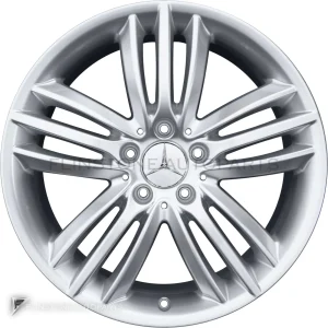 ล้อแท้ Mercedes-Benz Korsunia ขอบ 18 นิ้ว รุ่น 171-18 สี Sterling Silver