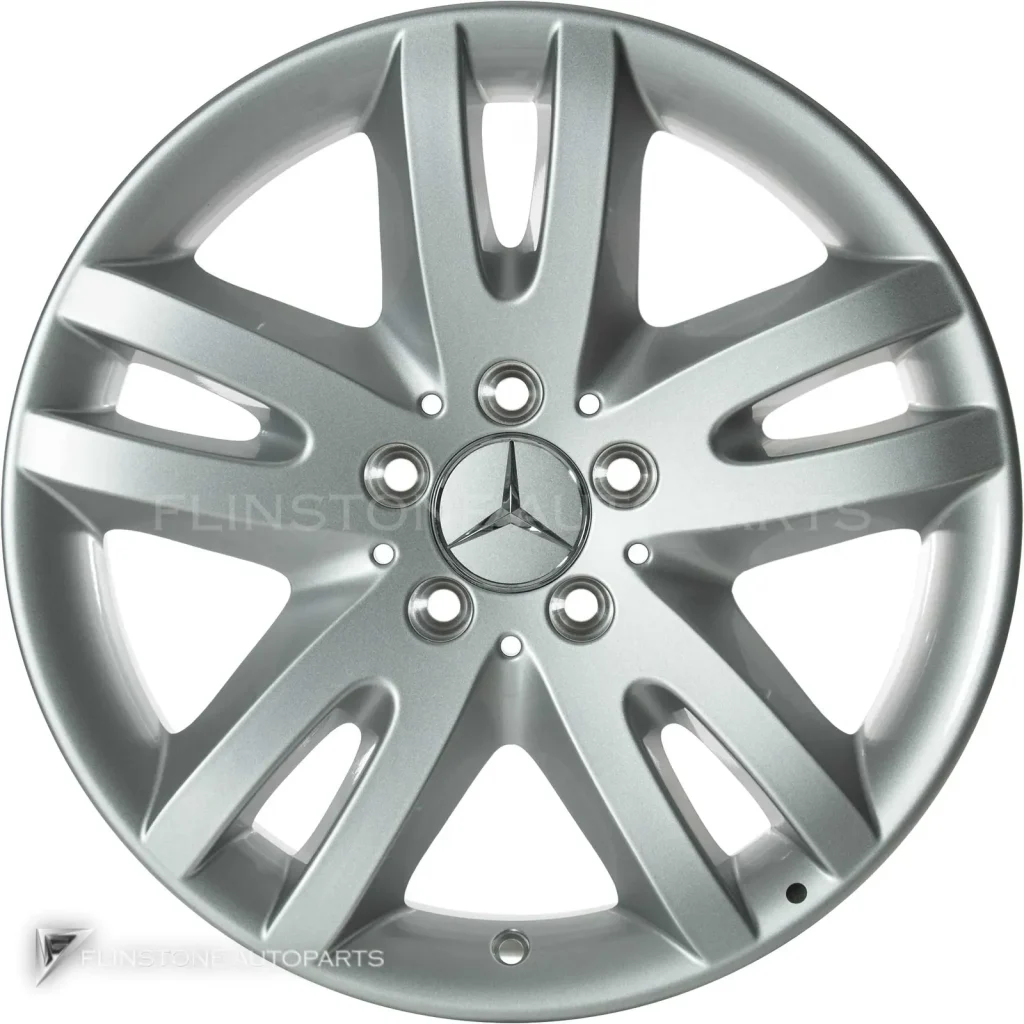 ล้อแท้นำเข้า Mercedes-Benz Mabsuta ขอบ 17 นิ้ว รุ่น 211-17 สี Titanium Silver