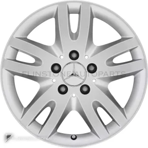 ล้อแท้ Mercedes-Benz Mabsuta ขอบ 16 นิ้ว รุ่น 211-16 สี Titanium Silver