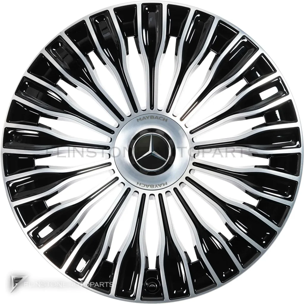 ล้อแท้นำเข้า Mercedes-Benz Maybach Multi Spoke ขอบ 21 นิ้ว รุ่น 223-21 สี Gloss Back with High Sheen