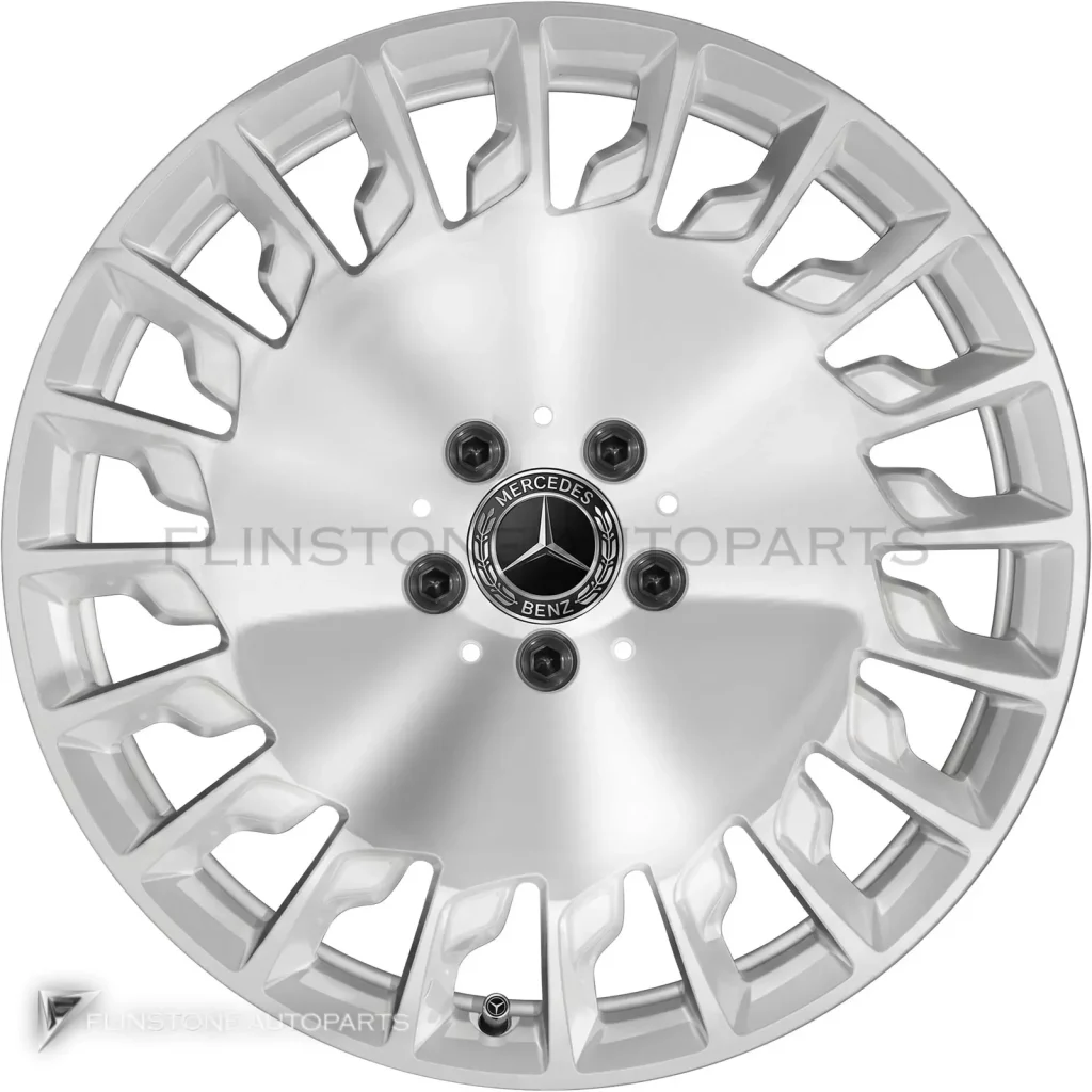 ล้อแท้นำเข้า Mercedes-Benz Maybach Multi Spoke ขอบ 19 นิ้ว รุ่น 222-19 สี Clear Lacquer with High Sheen