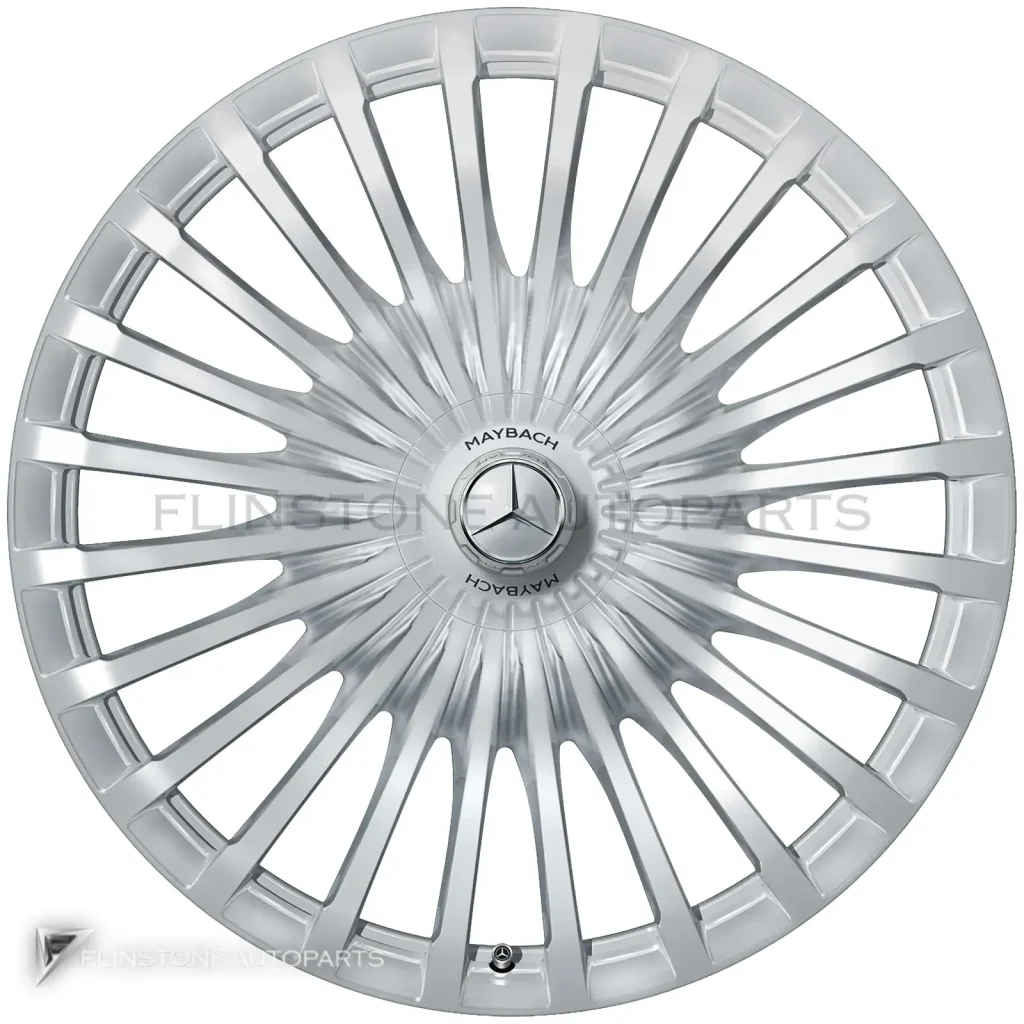 ล้อแท้นำเข้า Mercedes-Benz Maybach Multi Spoke ขอบ 23 นิ้ว รุ่น 167-23 สี Clear Lacquer with High Sheen