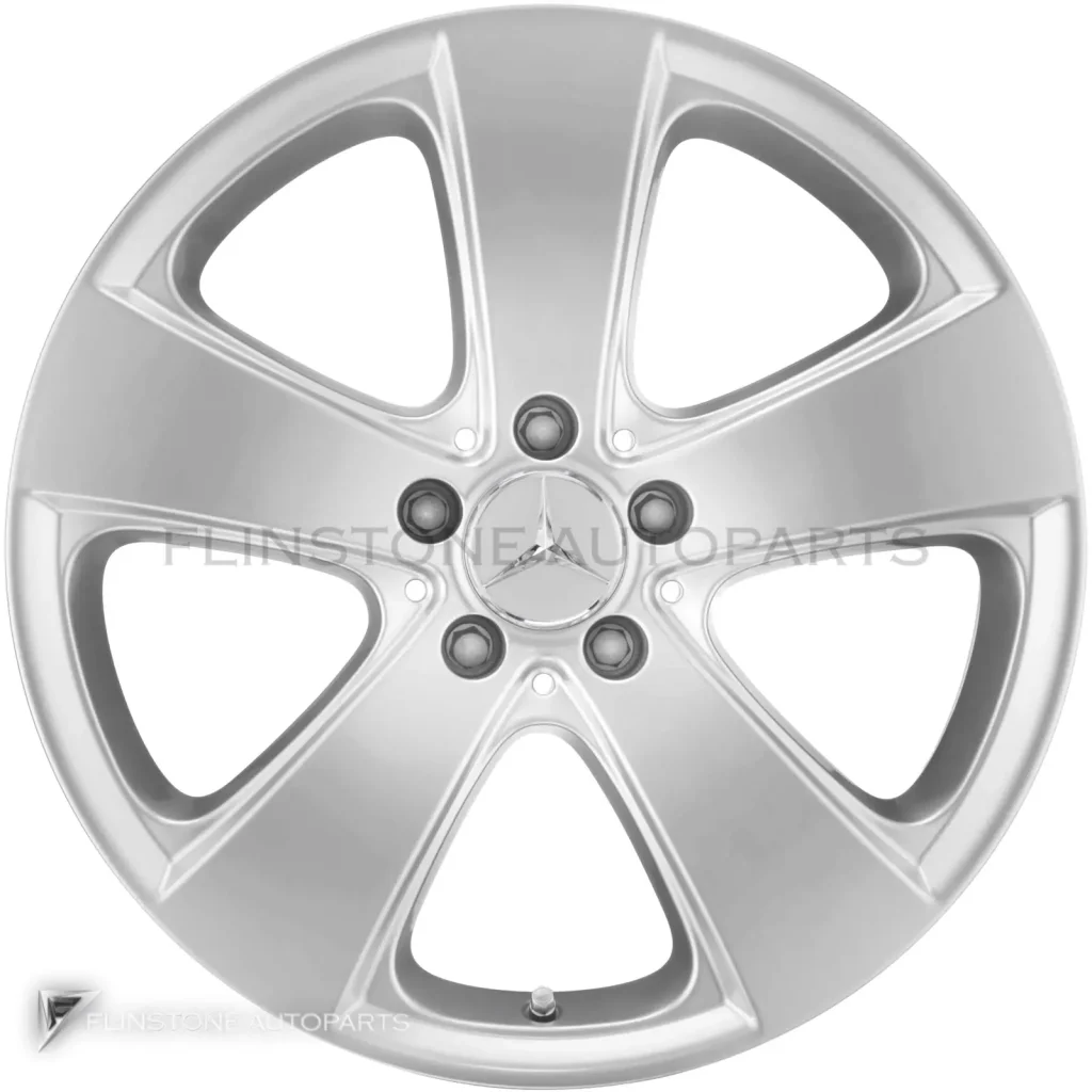 ล้อแท้นำเข้า Mercedes-Benz Mekbuda ขอบ 18 นิ้ว รุ่น 211-18 สี Sterling Silver
