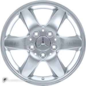 ล้อแท้ Mercedes-Benz Merez ขอบ 15 นิ้ว รุ่น 168-15 สี Sterling Silver