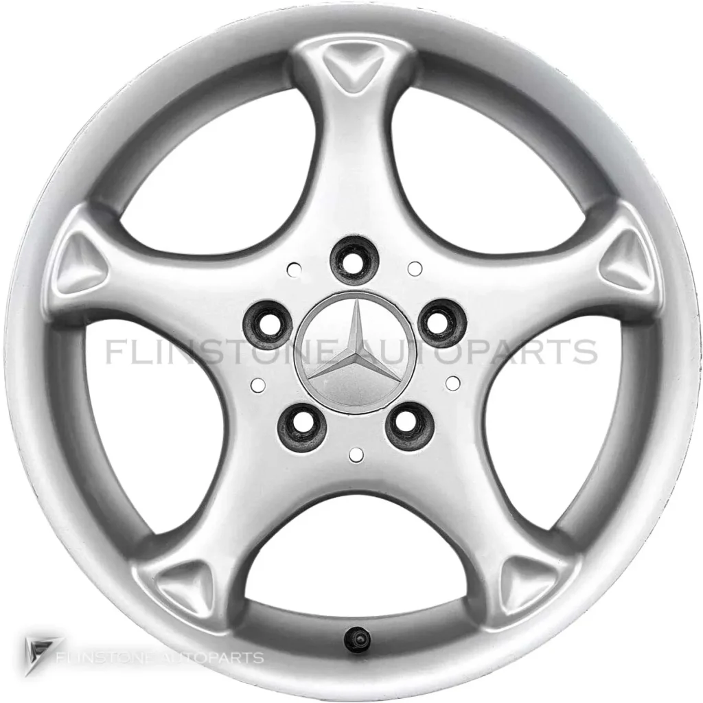 ล้อแท้นำเข้า Mercedes-Benz Mirac ขอบ 16 นิ้ว รุ่น 210-16 สี Standard Silver