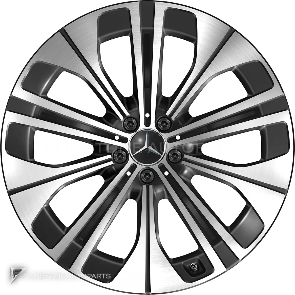 ล้อแท้นำเข้า Mercedes-Benz Multi Spoke Aero ขอบ 21 นิ้ว รุ่น 296-21 สี Gloss Back with High Sheen