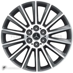 ล้อแท้ Mercedes-Benz Multispoke ขอบ 19 นิ้ว รุ่น 470-19 สี Tremolite Metallic with High Sheen