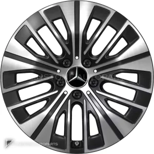 ล้อแท้ Mercedes-Benz Multispoke ขอบ 18 นิ้ว รุ่น 243-18 สี Gloss Back with High Sheen
