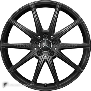 ล้อแท้ Mercedes-Benz Multispoke ขอบ 19 นิ้ว รุ่น 295-19 สี Gloss Black