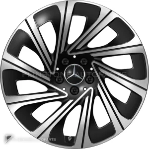 ล้อแท้ Mercedes-Benz Multispoke ขอบ 19 นิ้ว รุ่น 214-19 สี Gloss Back with High Sheen