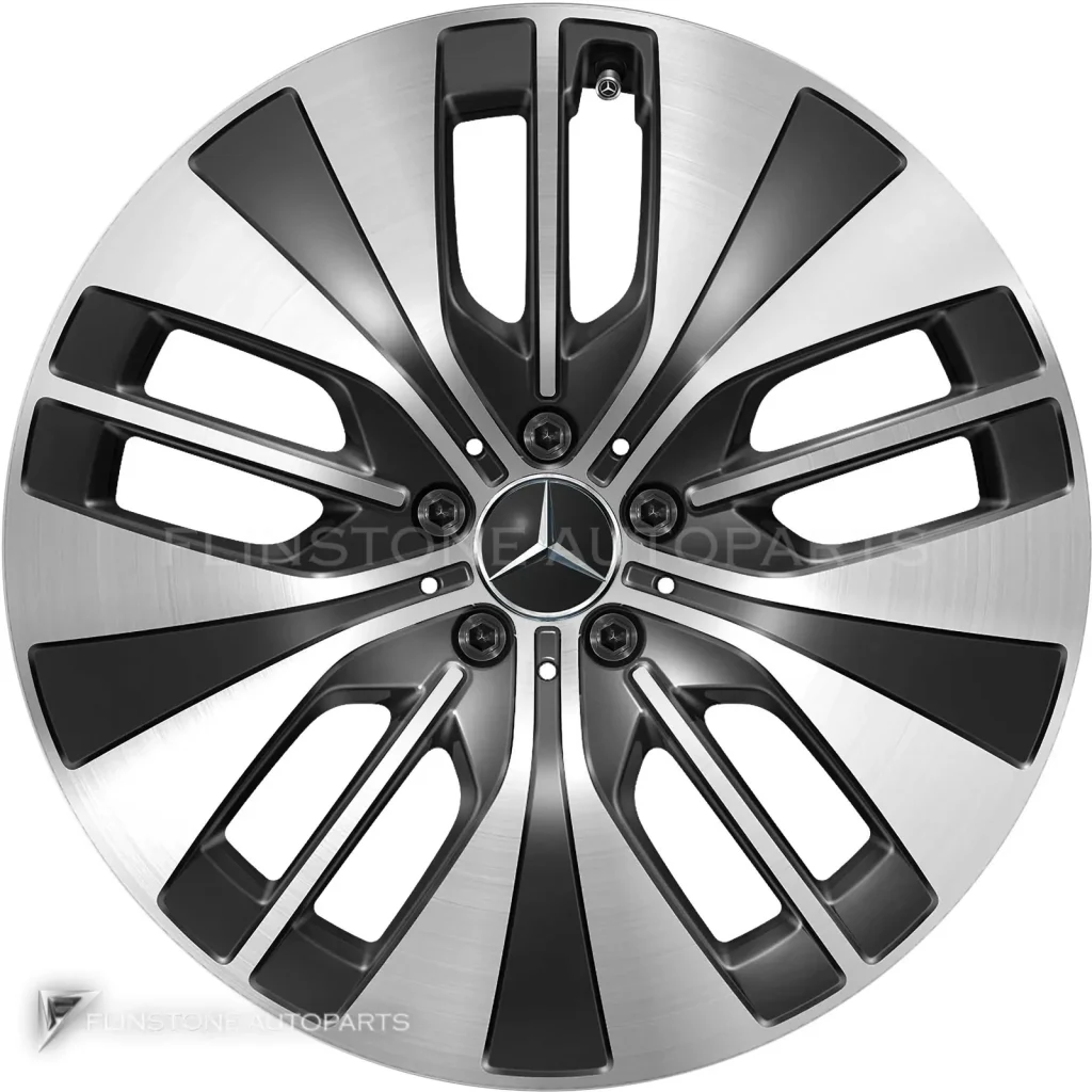 ล้อแท้นำเข้า Mercedes-Benz Multispoke ขอบ 20 นิ้ว รุ่น 295-20 สี Gloss Back with High Sheen