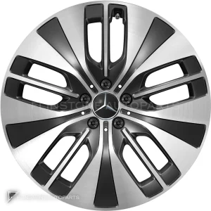 ล้อแท้ Mercedes-Benz Multispoke ขอบ 20 นิ้ว รุ่น 295-20 สี Gloss Back with High Sheen