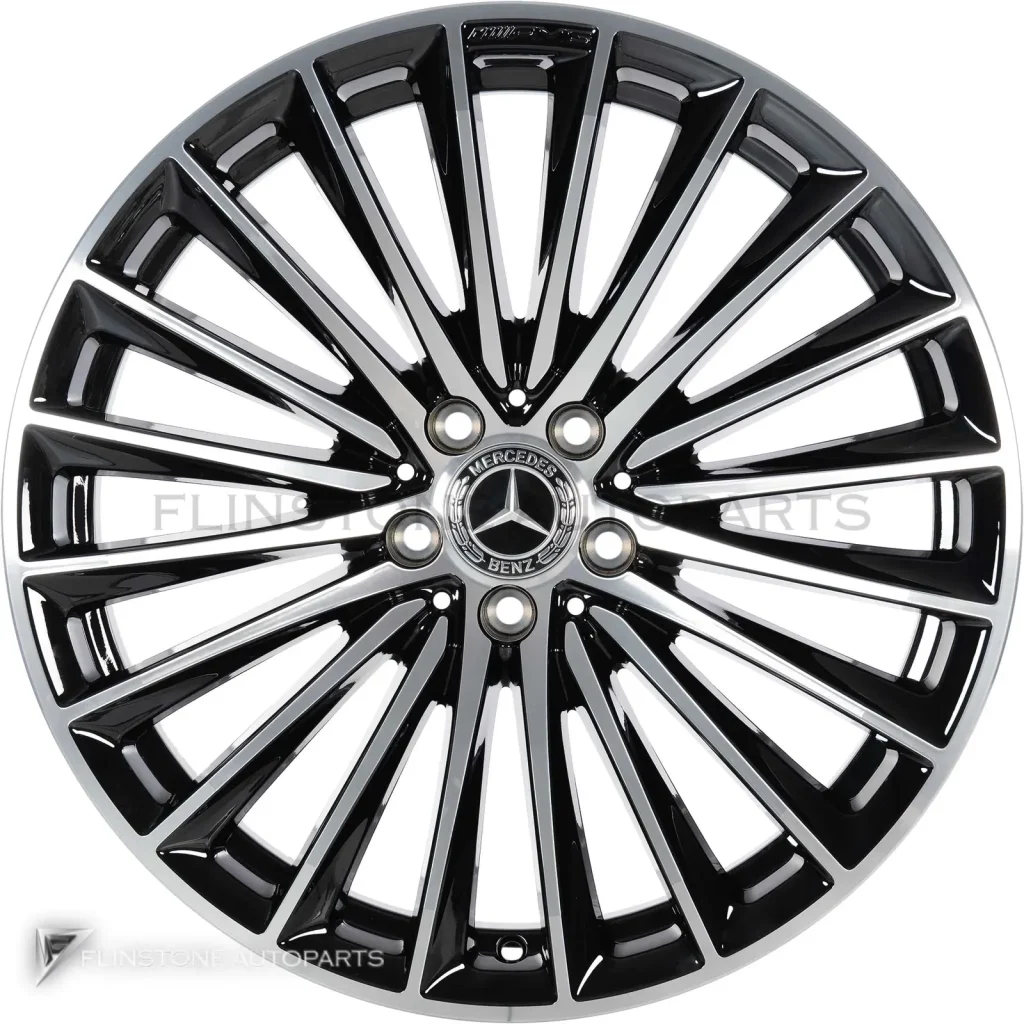 ล้อแท้นำเข้า Mercedes-Benz Multispoke ขอบ 20 นิ้ว รุ่น 254-20 สี Gloss Back with High Sheen