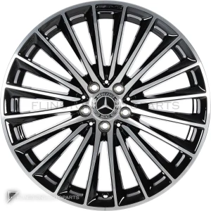 ล้อแท้ Mercedes-Benz Multispoke ขอบ 20 นิ้ว รุ่น 254-20 สี Gloss Back with High Sheen