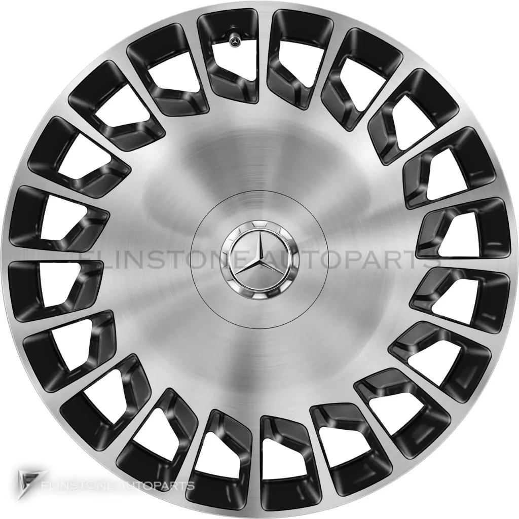 ล้อแท้นำเข้า Mercedes-Benz Multispoke ขอบ 20 นิ้ว รุ่น 217-20 สี Gloss Black with High Sheen (Forged)