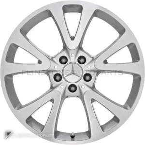 ล้อแท้ Mercedes-Benz Nuklida ขอบ 19 นิ้ว รุ่น 221-19 สี Titanium Silver with High Sheen