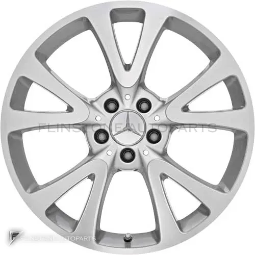 ล้อแท้นำเข้า Mercedes-Benz Nuklida ขอบ 19 นิ้ว รุ่น 221-19 สี Titanium Silver with High Sheen
