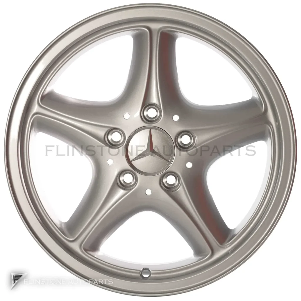 ล้อแท้นำเข้า Mercedes-Benz Nushaba ขอบ 16 นิ้ว รุ่น 170-16 สี Standard Silver