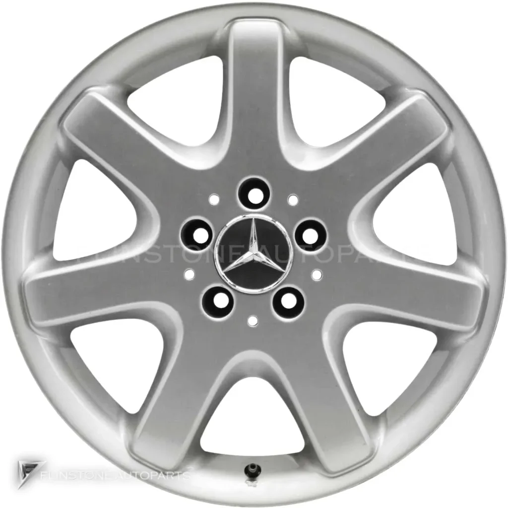 ล้อแท้นำเข้า Mercedes-Benz Pictor ขอบ 17 นิ้ว รุ่น 163-17 สี Standard Silver with High Sheen
