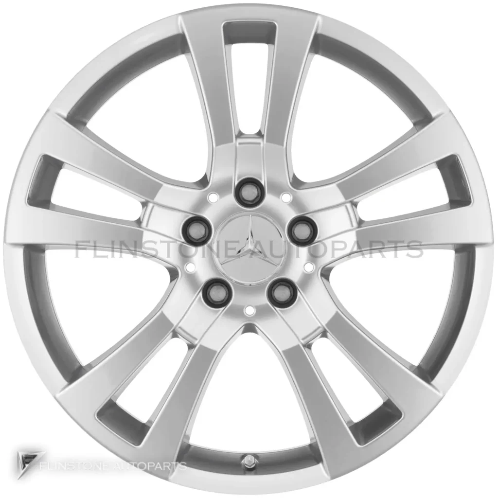 ล้อแท้นำเข้า Mercedes-Benz Pulaha ขอบ 18 นิ้ว รุ่น 204-18 สี Sterling Silver