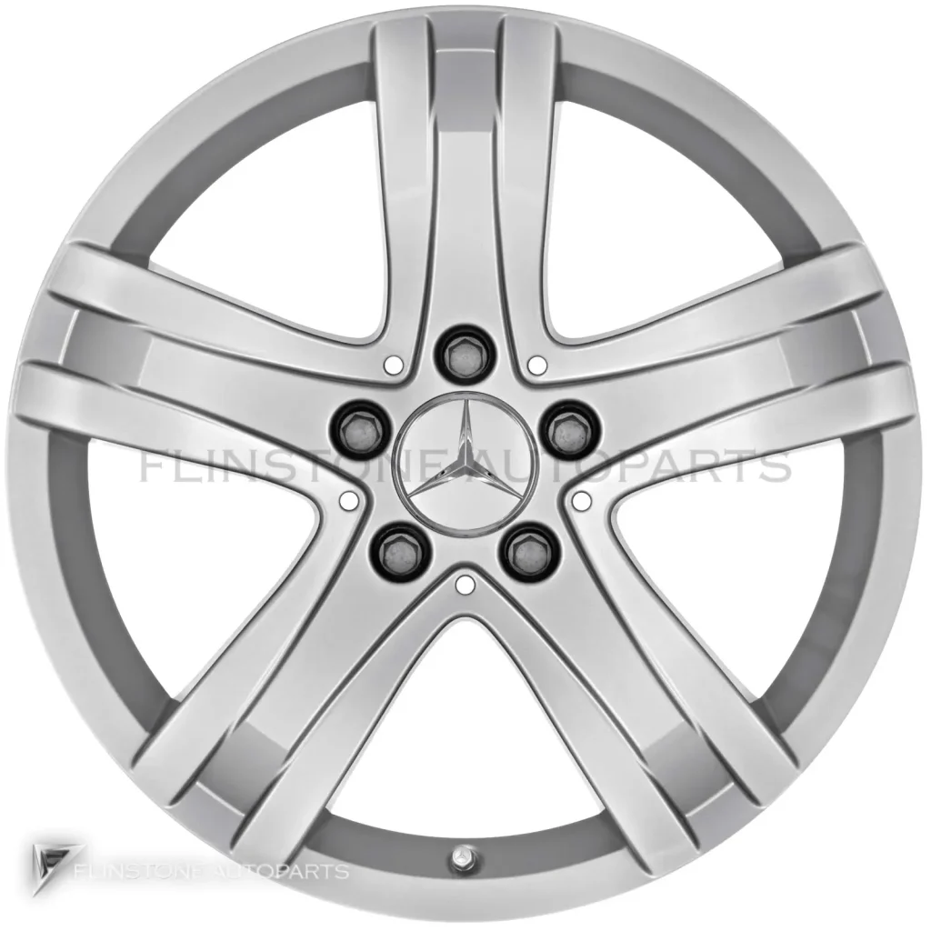 ล้อแท้นำเข้า Mercedes-Benz Sadeya ขอบ 17 นิ้ว รุ่น 204-17 สี Titanium Silver