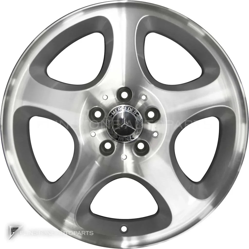 ล้อแท้นำเข้า Mercedes-Benz Sador ขอบ 17 นิ้ว รุ่น 210-17 สี Standard Silver with High Sheen