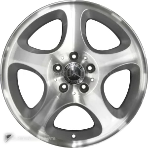 ล้อแท้ Mercedes-Benz Sador ขอบ 17 นิ้ว รุ่น 210-17 สี Standard Silver with High Sheen