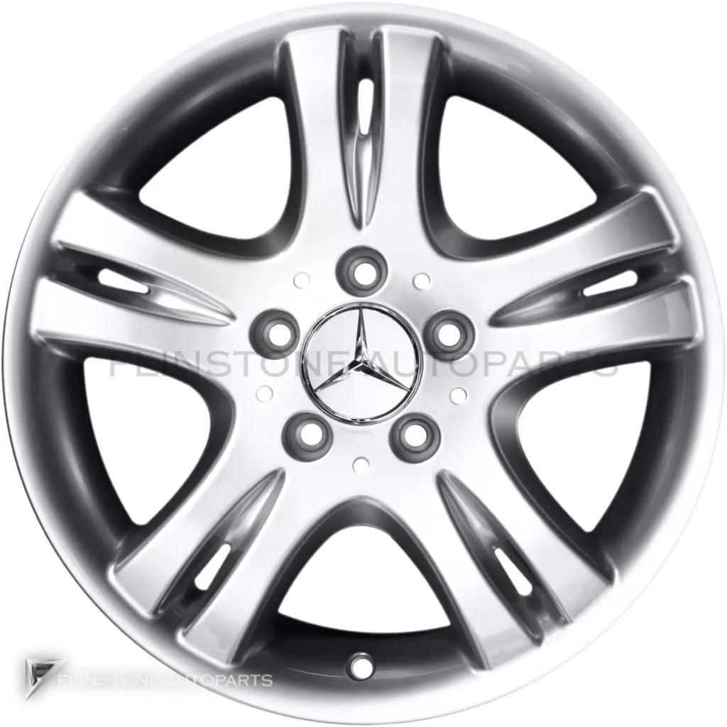 ล้อแท้นำเข้า Mercedes-Benz Sargas ขอบ 16 นิ้ว รุ่น 203-16 สี Sterling Silver