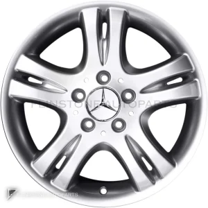 ล้อแท้ Mercedes-Benz Sargas ขอบ 16 นิ้ว รุ่น 203-16 สี Sterling Silver