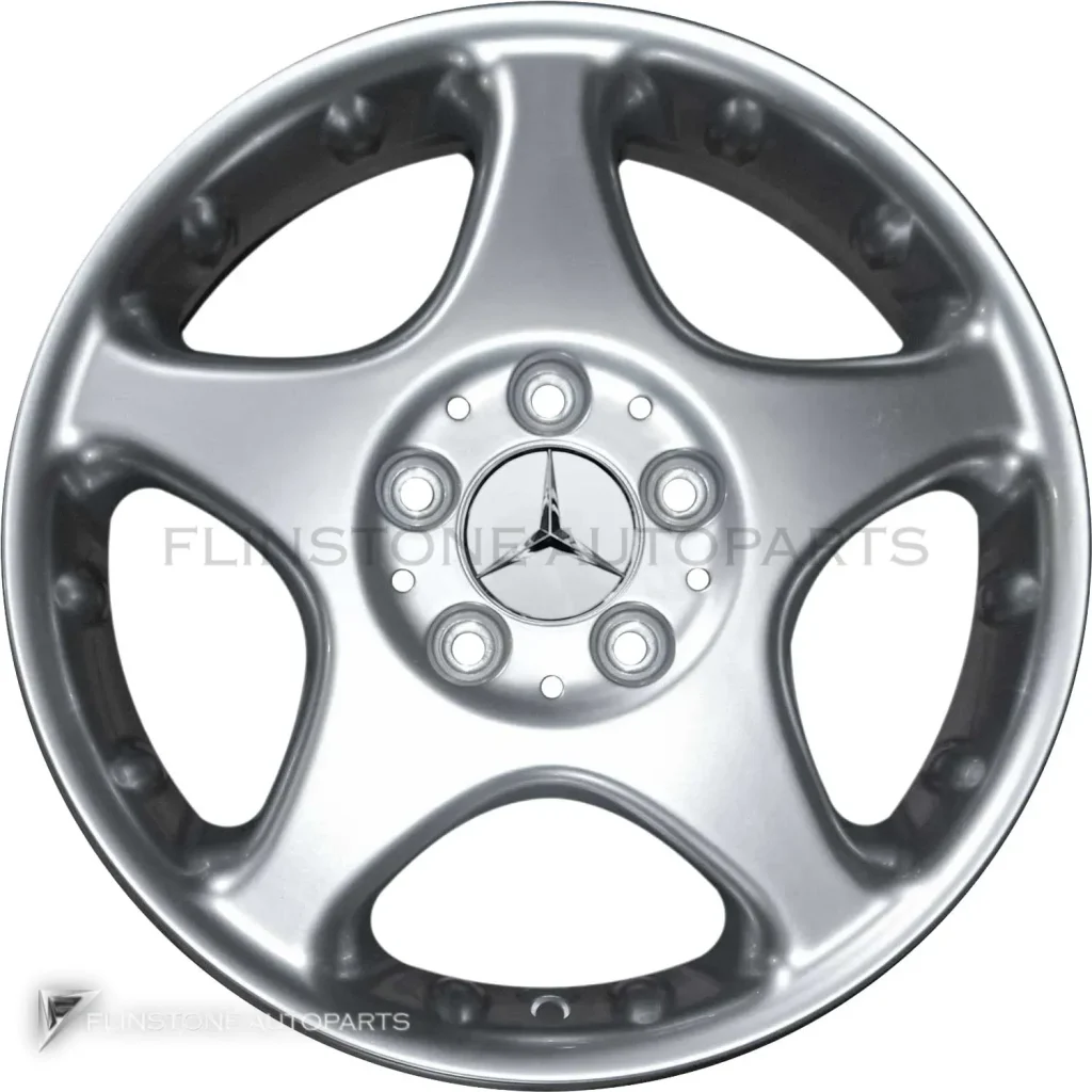 ล้อแท้นำเข้า Mercedes-Benz Shaula ขอบ 16 นิ้ว รุ่น 168-16 สี Sterling Silver